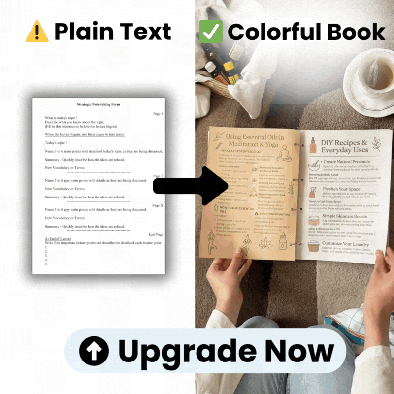 Upgrade to Our Visual Notes(One-Time Offer)
